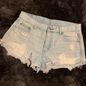 2/$20 Distressed jean shorts